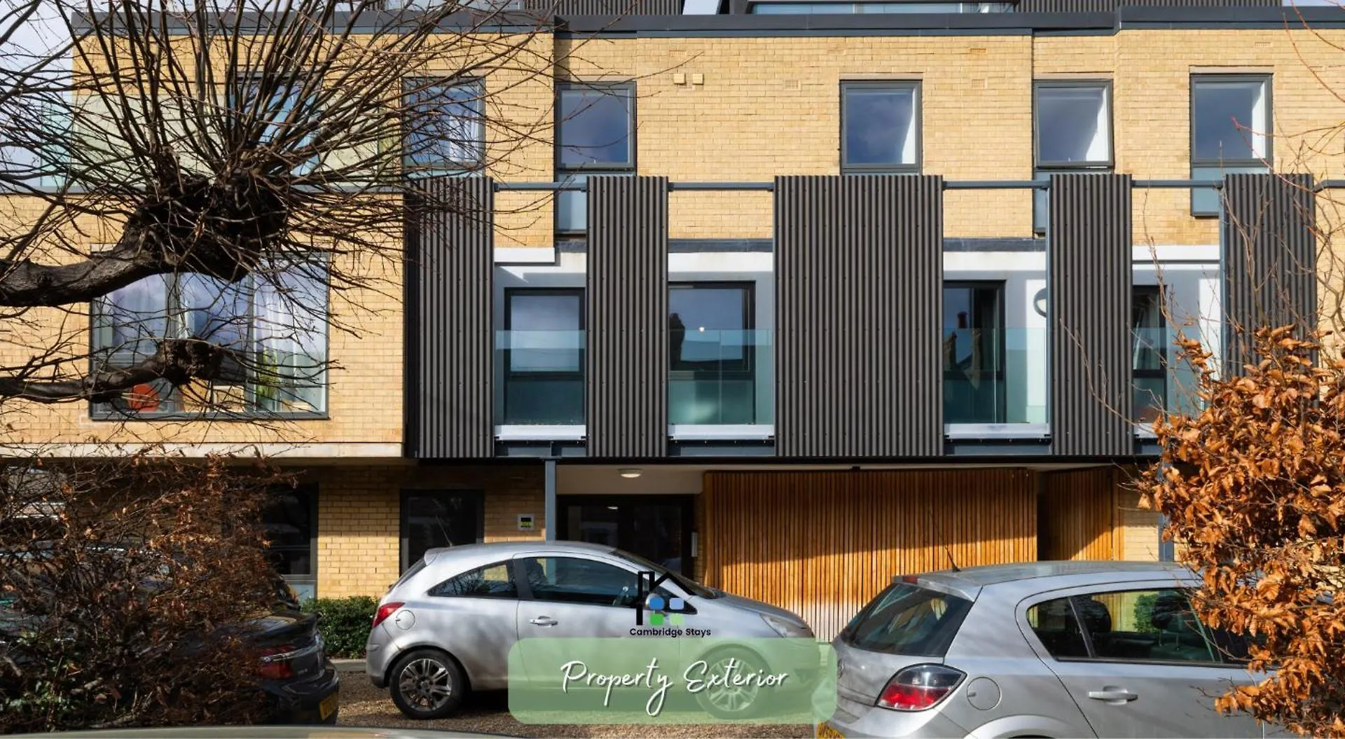 Cambridge Stays Central Apart Hotel 2Br Flats-Easy Walk To City Centre-Parking-Balcony Apartment