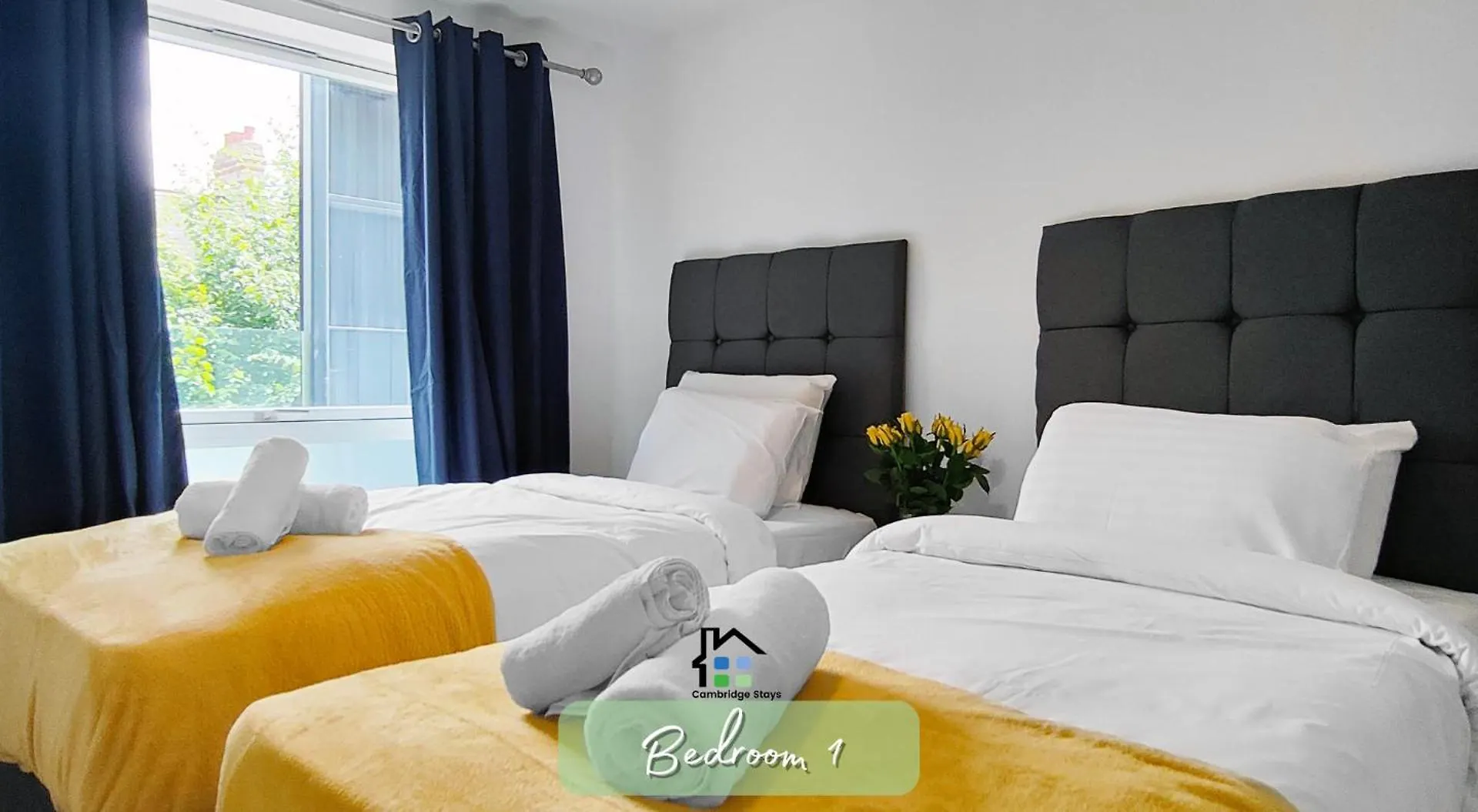 Cambridge Stays Central Apart Hotel 2Br Flats-Easy Walk To City Centre-Parking-Balcony CBG